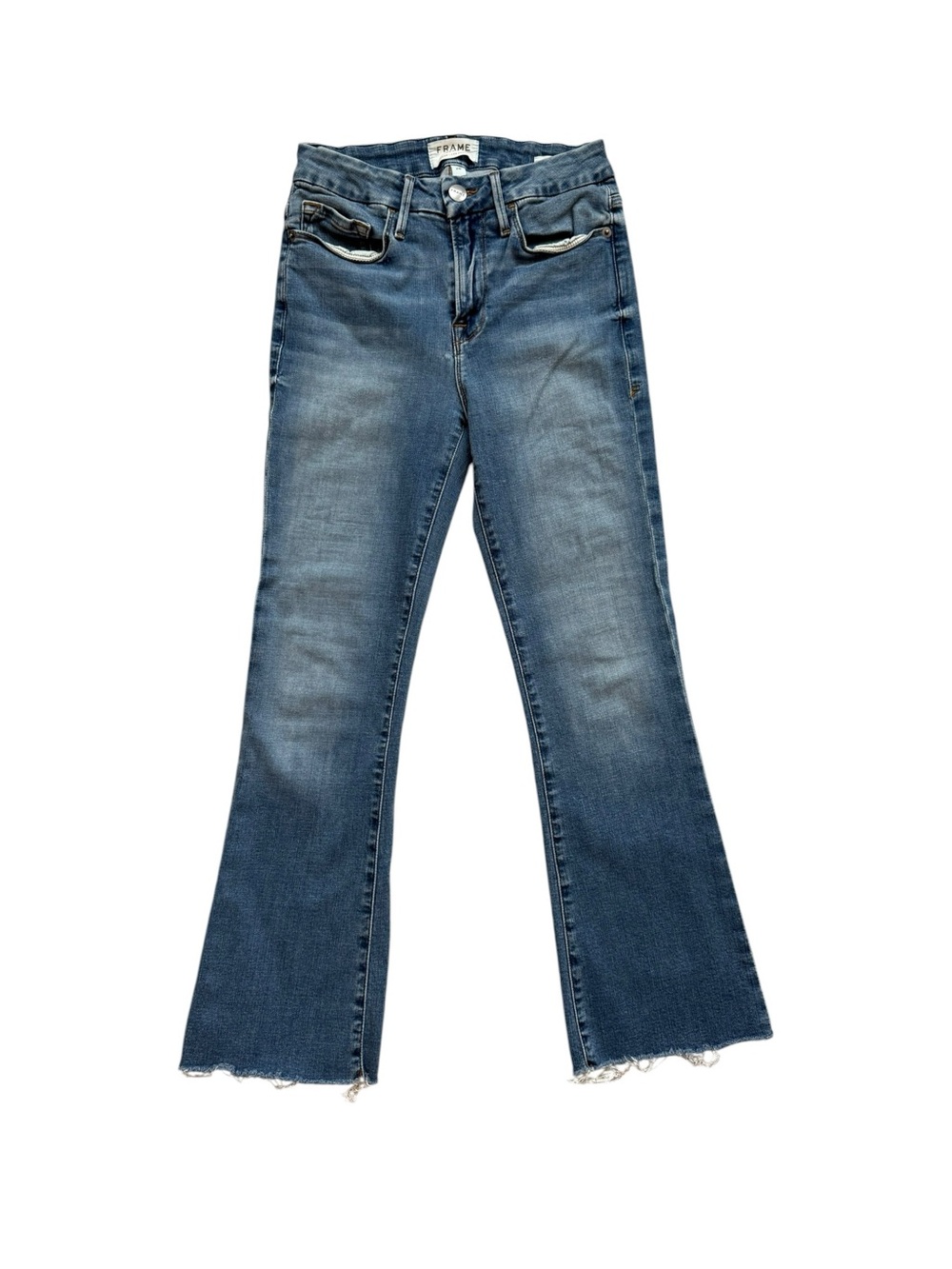 Frame Denim Le Crop Mini Boot